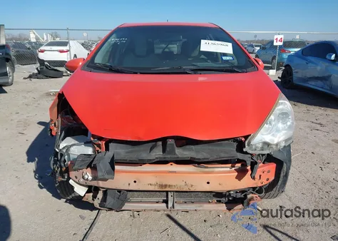 2012 Toyota Prius C from USA, damaged, VIN JTDKDTB36C1021505
